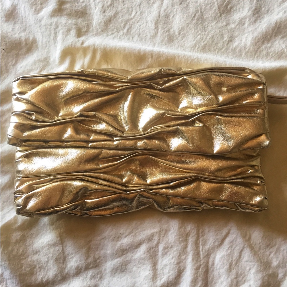 Gold wristlet